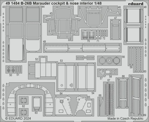 Eduard B-26B Marauder PART I ICM 1:48 (BIG49421)