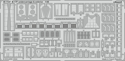 Eduard B-17F PART II 1:48 (BIG49428)