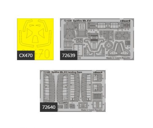 Eduard SPITFIRE Mk.XVI Bubbletop for Eduard 1:72 (BIG72124)