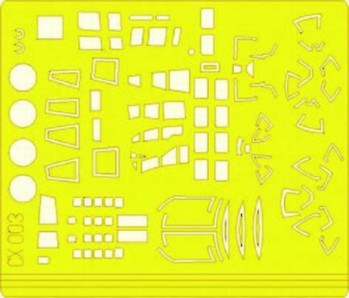 Eduard Yellow Tape Xpress Mask He-111H-6 für Hasegawa Bausatz 1:72 (CX003)