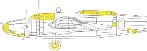 Eduard Ki-21-Ib for ICM 1:72 (CX638)