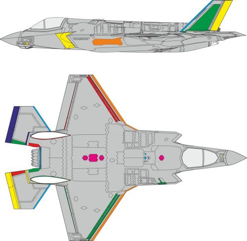 Eduard F-35B RAM coating TAMIYA 1:72 (CX672)