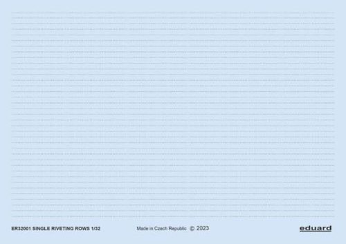 Eduard Single riveting rows 1/32 1:32 (ER32001)