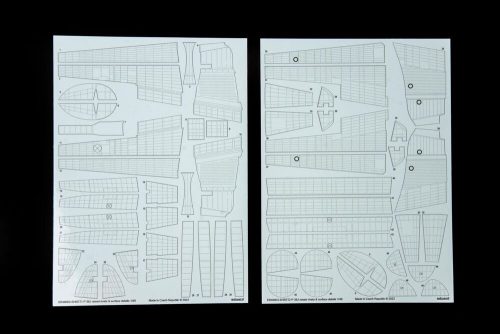 Eduard P-38J raised rivets & surface details for TAMIYA 1:48 (ER48003)