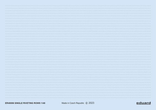 Eduard Single riveting rows 1/48 1:48 (ER48006)