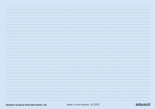 Eduard Double riveting rows 1/48 1/48 (ER48007)
