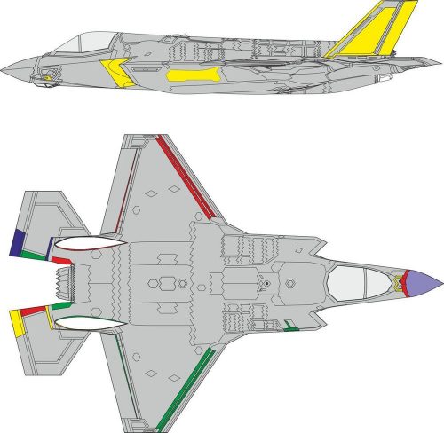 Eduard F-35B RAM coating TAMIYA 1:48 (EX1013)