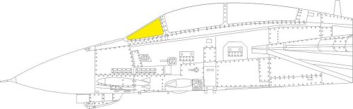 Eduard F-14A windshield TFace GREAT WALL HOBBY 1:48 (EX1040)