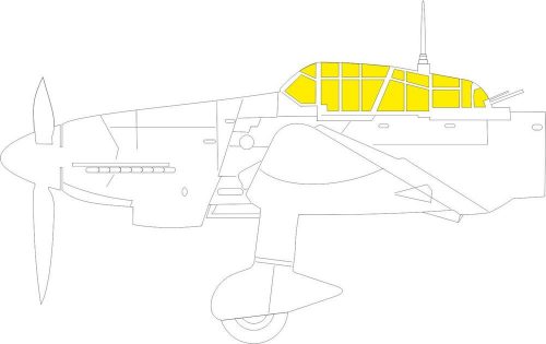 Eduard Ju 87D TFace 1/48 for HASEGAWA / HOBBY 2000 1:48 (EX785)