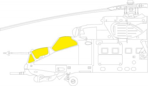 Eduard Mi-24P TFace 1/48 for ZVEZDA 1:48 (EX799)