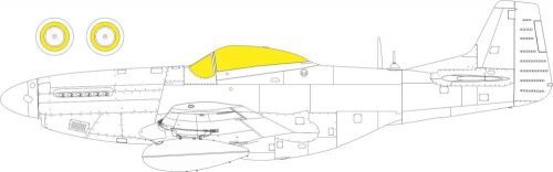 Eduard P-51K TFace 1/48 for EDUARD 1:48 (EX801)