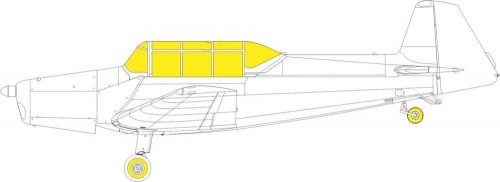 Eduard Z-126 TFace for EDUARD 1:48 (EX827)