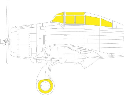 Eduard P-35 for DORA WINGS 1:48 (EX831)