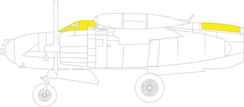 Eduard B-26K Invader for ICM 1:48 (EX844)