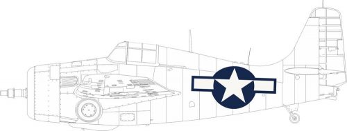 Eduard FM-2 US national insignia 1/48 EDUARD 1:48 (EX971)