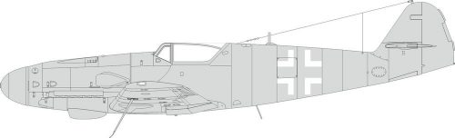 Eduard Bf 109K national insignia 1/48 EDUARD 1/48 (EX985)