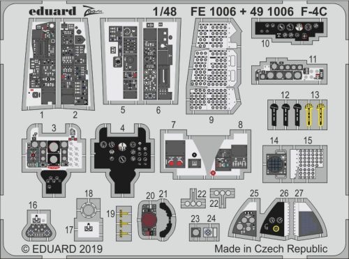 Eduard F-4C for Academy 1:48 (FE1006)