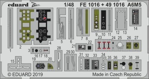 Eduard A6M5 for Tamiya 1:48 (FE1016)