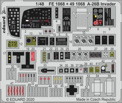 Eduard A-26B Invader for ICM 1:48 (FE1068)