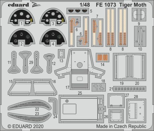 Eduard Tiger Moth for Airfix 1:48 (FE1073)