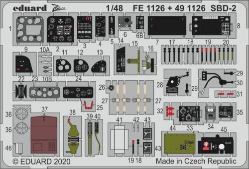 Eduard SBD-2 for Academy 1:48 (FE1126)