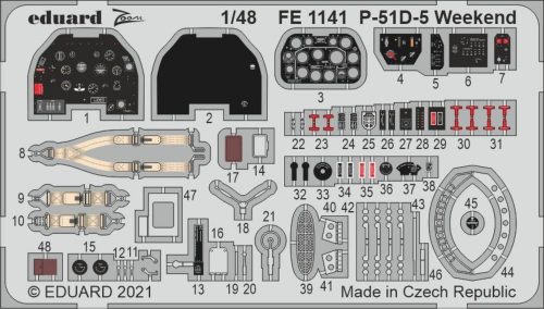 Eduard P-51D-5 Weekend for Eduard 1:48 (FE1141)