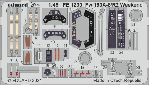 Eduard Fw 190A-8/R2 Weekend 1/48 for EDUARD 1:48 (FE1200)