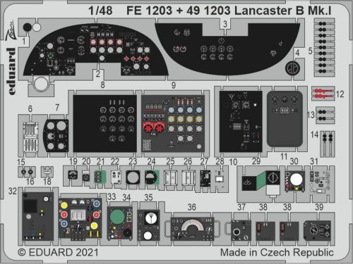 Eduard Lancaster B Mk.I 1/48 for HKM 1:48 (FE1203)