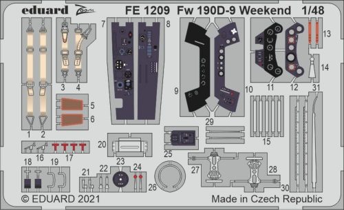 Eduard Fw 190D-9 Weekend 1/48 for EDUARD 1:48 (FE1209)