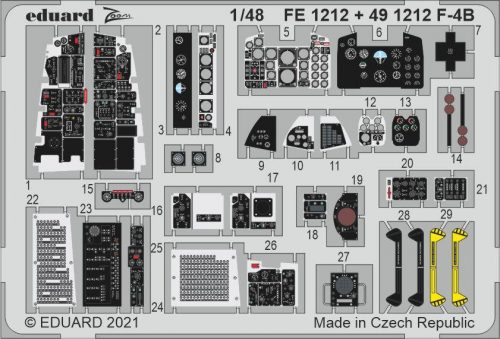 Eduard F-4B 1/48 for TAMIYA 1:48 (FE1212)