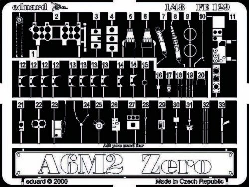 Eduard A6M2 Zero 1:48 (FE129)