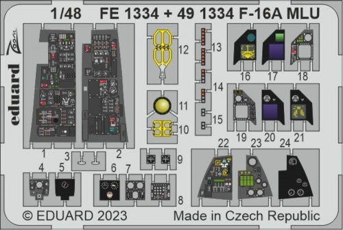 Eduard F-16A MLU 1/48 KINETIC 1:48 (FE1334)