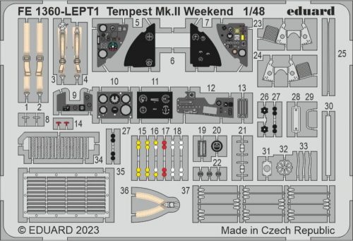 Eduard Tempest Mk.II Weekend 1/48 EDUARD 1:48 (FE1360)