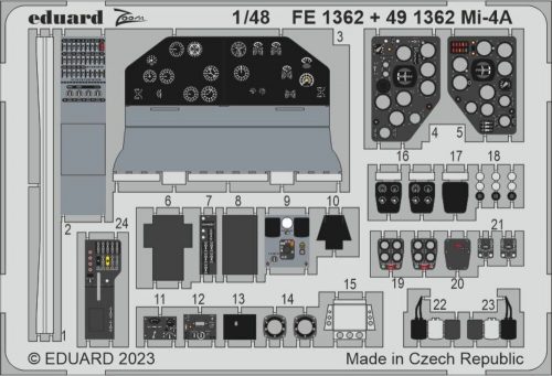 Eduard Mi-4A 1/48 TRUMPETER 1:48 (FE1362)