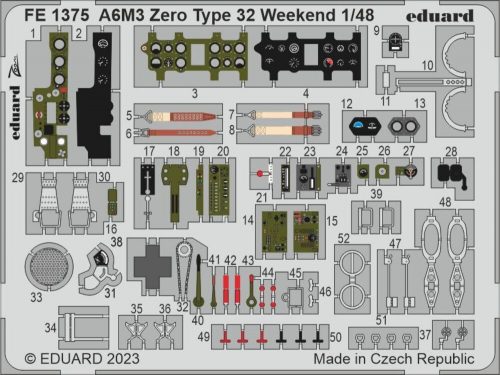 Eduard A6M3 Zero Type 32 Weekend 1/48 EDUARD 1:48 (FE1375)