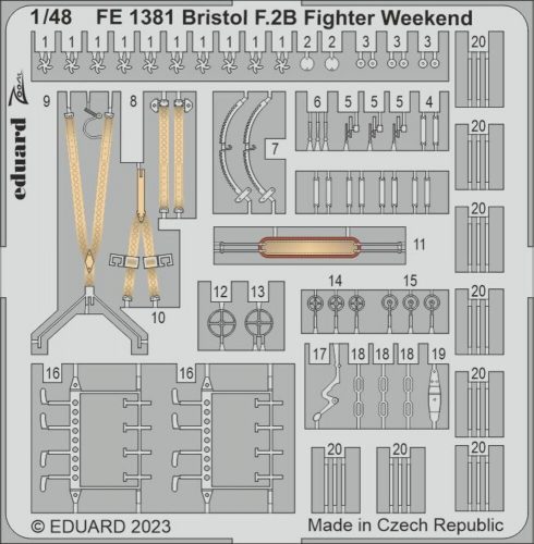 Eduard Bristol F.2B Fighter Weekend 1/48 EDUARD 1:48 (FE1381)