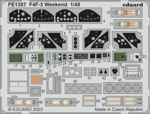 Eduard F4F-3 Weekend 1/48 EDUARD 1/48 (FE1387)