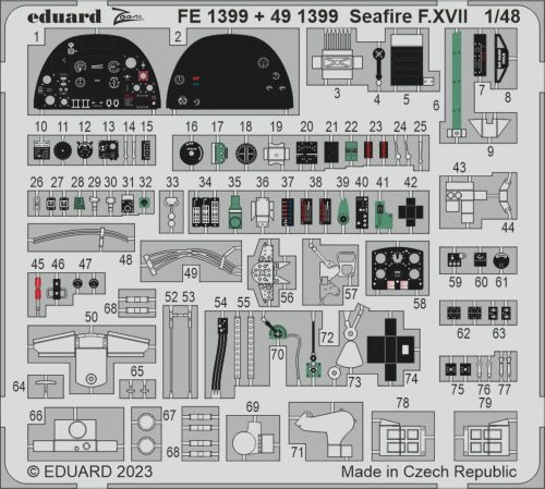 Eduard Seafire F.XVII (FE1399)