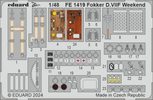 Eduard Fokker D.VIIF Weekend EDUARD 1:48 (FE1419)