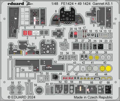 Eduard Gannet AS.1 AIRFIX 1:48 (FE1424)