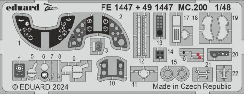 Eduard MC.200 ITALERI 1:48 (FE1447)