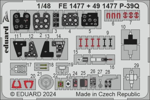 Eduard P-39Q ARMA HOBBY 1:48 (FE1477)