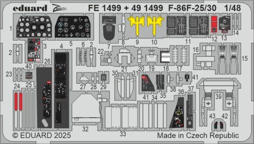 Eduard F-86F-25/30  AIRFIX 1:48 (FE1499)