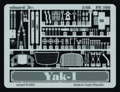 Eduard Yak-1 1:48 (FE166)