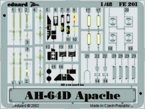 Eduard AH-64D Apache 1:48 (FE201)