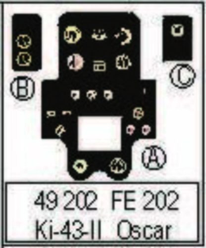 Eduard Ki -43 II Oscar 1:48 (FE202)