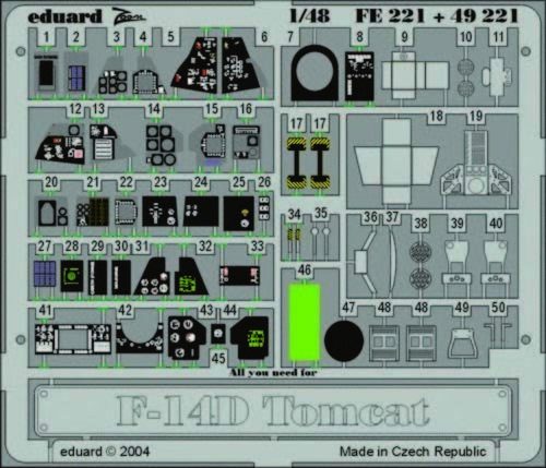 Eduard F-14D Tomcat 1:48 (FE221)