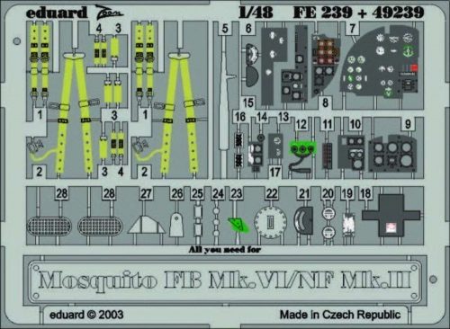 Eduard Mosquito FB Mk.VI/NF Mk.II 1:48 (FE239)