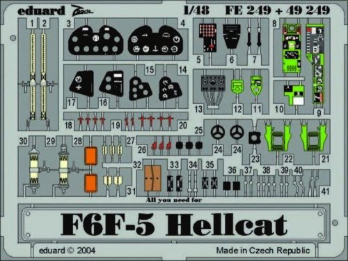 Eduard F6F-5 Hellcat 1:48 (FE249)