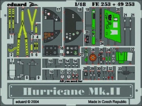 Eduard Hurricane Mk.II 1:48 (FE253)